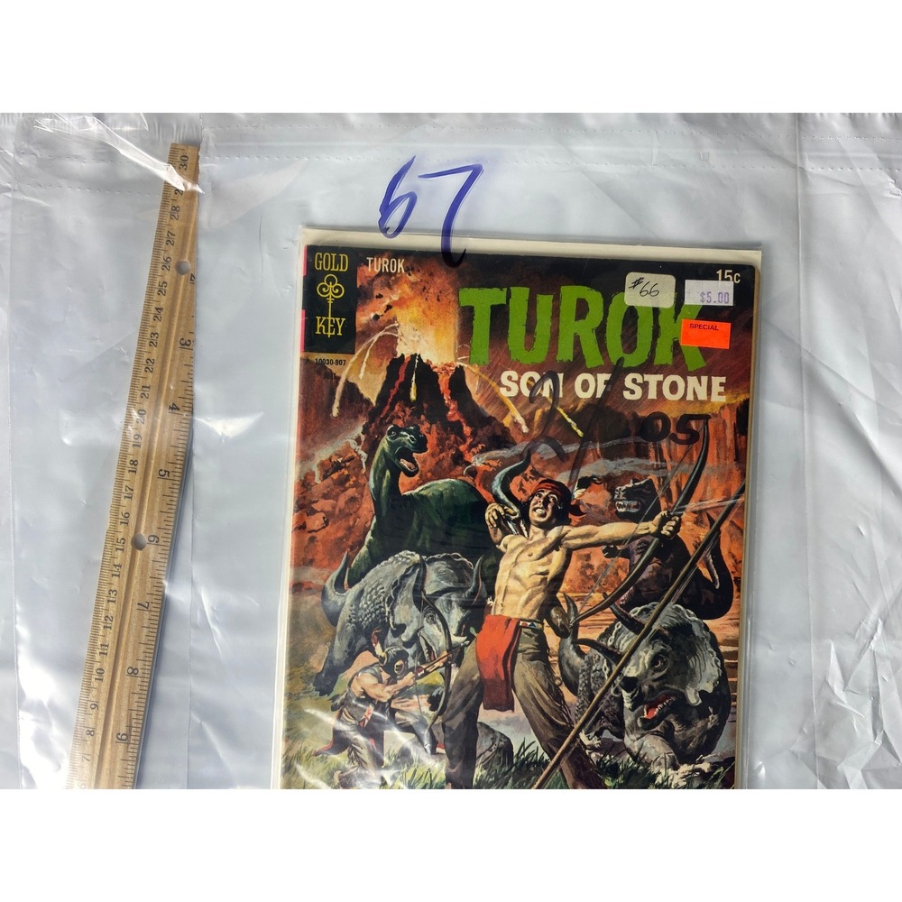 Gold Key Turok Son Of Stone‎ 15c Comic Book Special 66